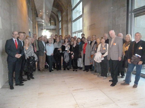 Dezember 2015: im Bundestag mit Dr. Peter Tauber LCGelnhausen Bundestag 2015